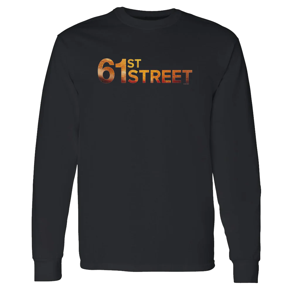 61st Street Logo Adult Long Sleeve T-Shirt - Image 3