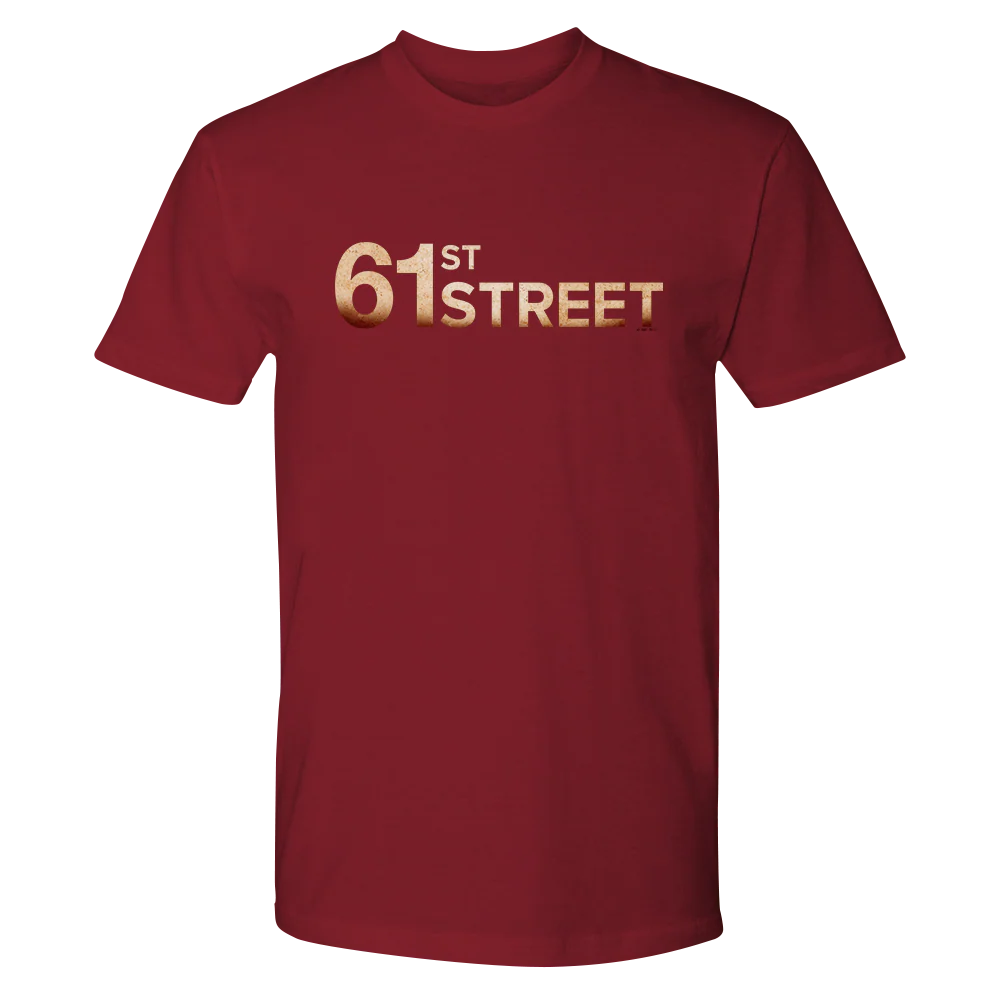 61st Street Logo Adult Short Sleeve T-Shirt - Image 4