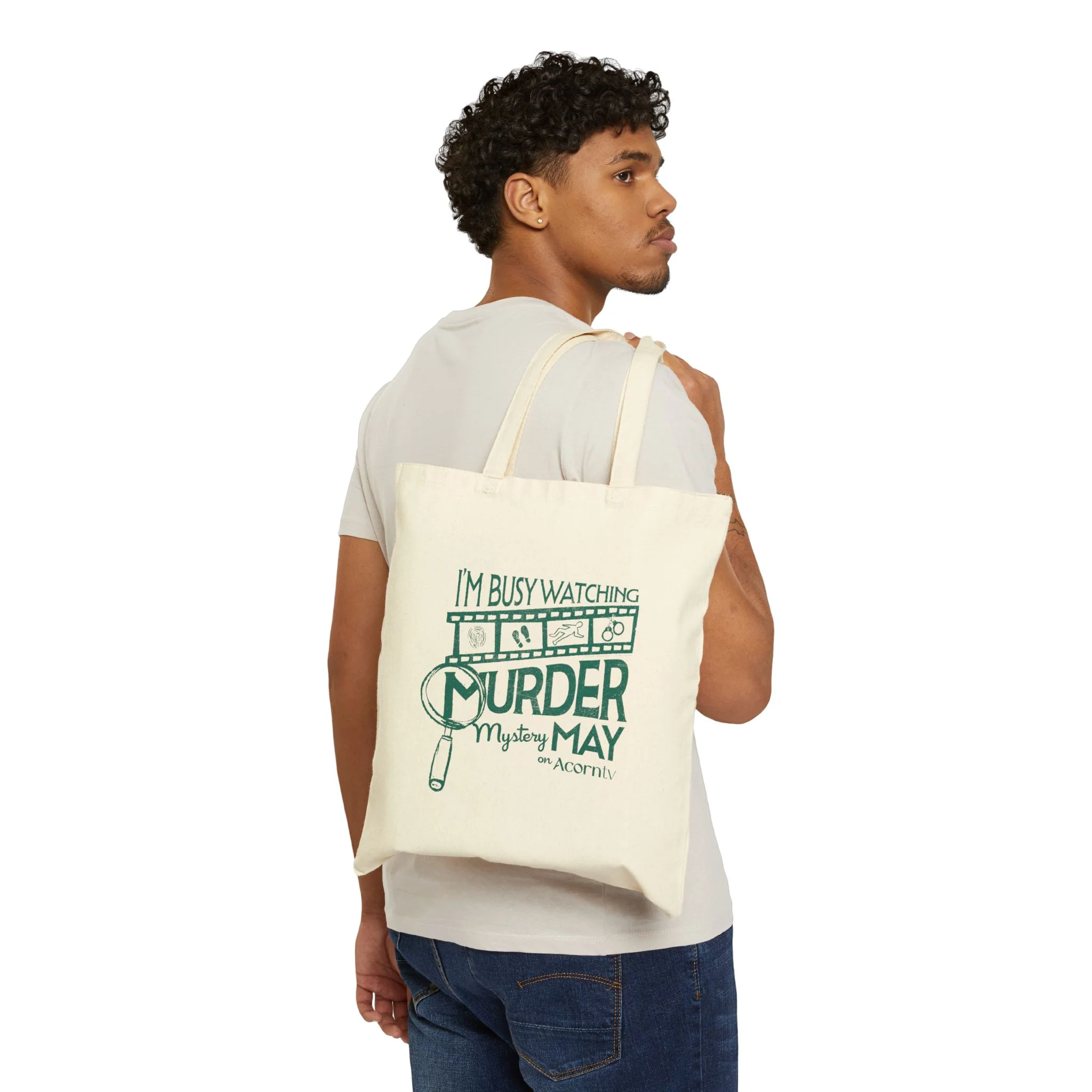 Acorn TV Murder Mystery May Tote Bag - Image 3