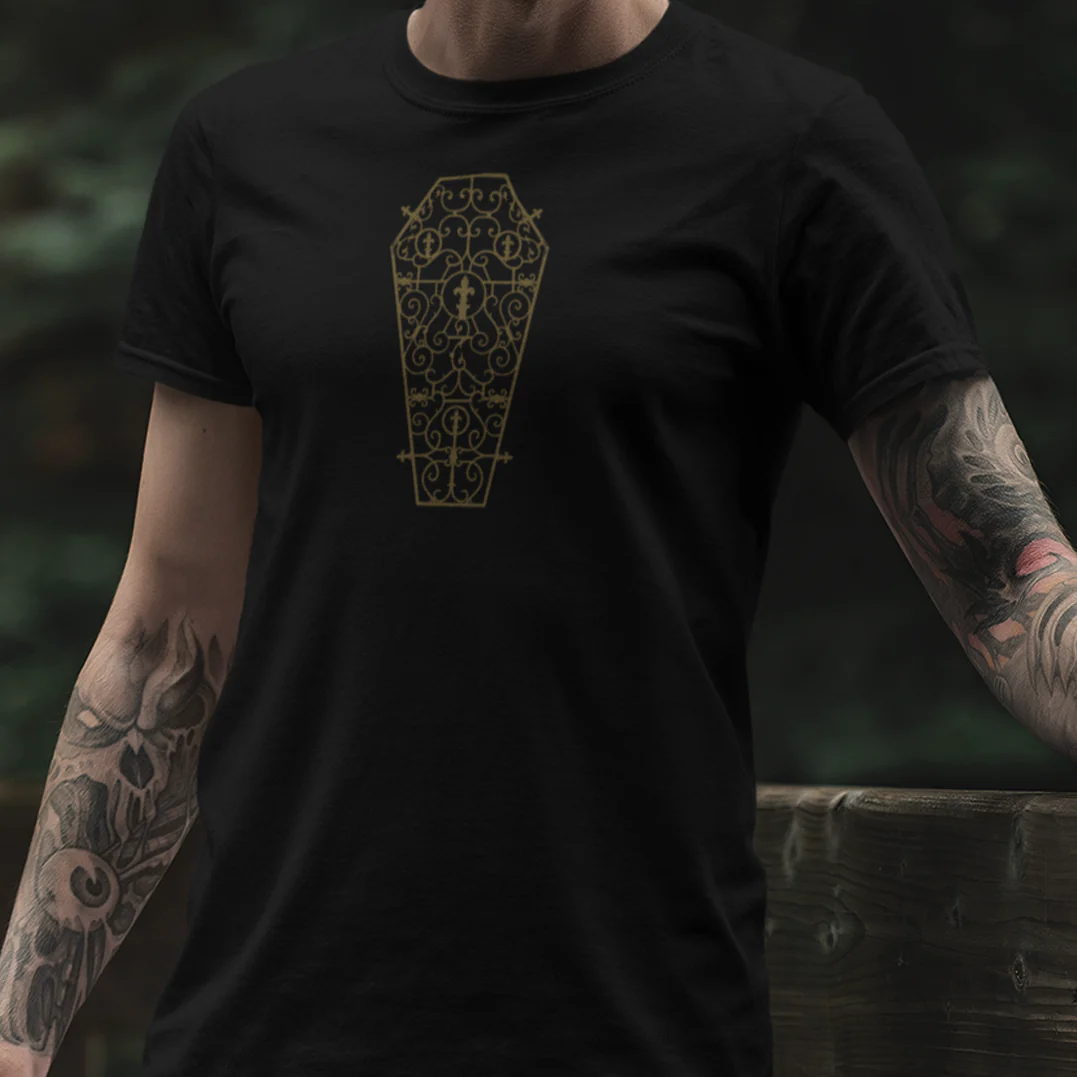 Golden Coffin Vintage Tee - Image 3