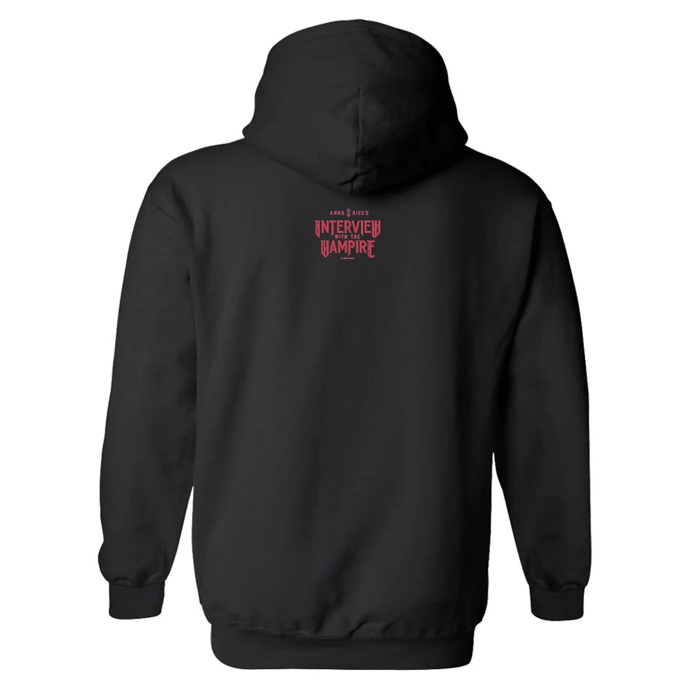 Anne Rice's Interview With The Vampire Crimson Coffin Fleece Hooded Sweatshirt - Image 4