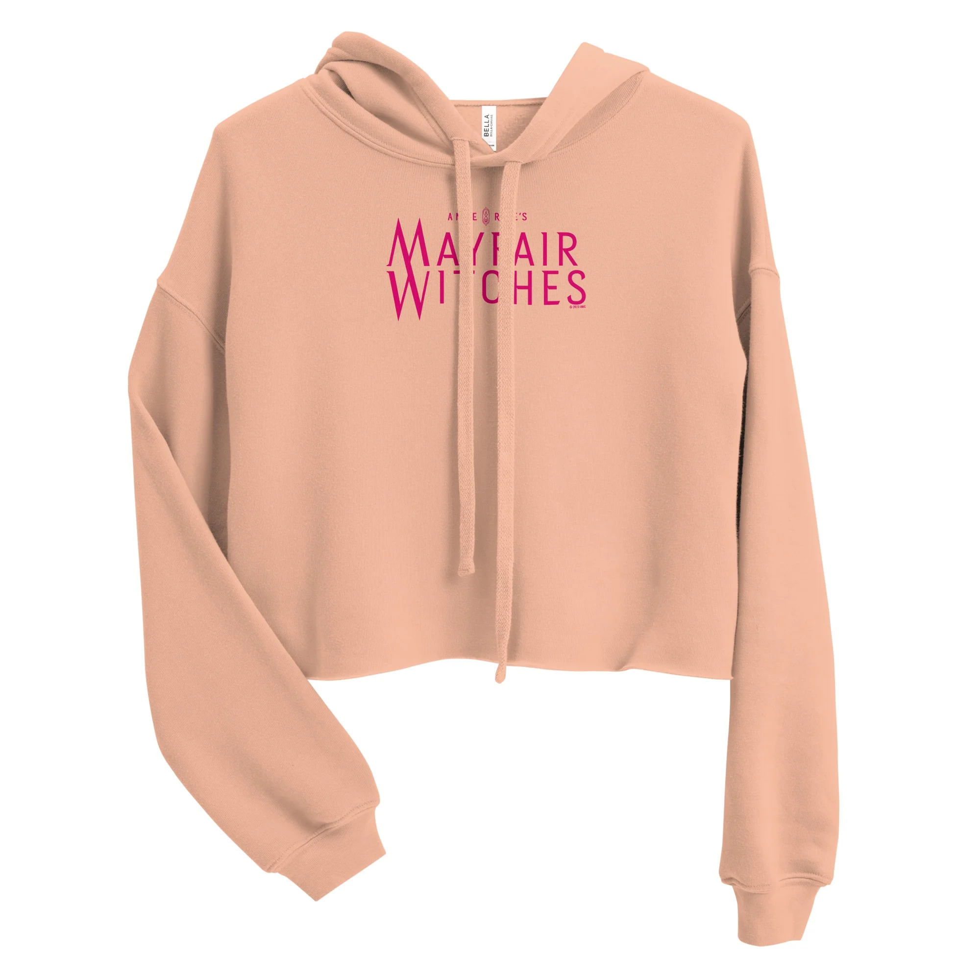 Anne Rice's Mayfair Witches Logo Women's Fleece Crop Hooded Sweatshirt - Image 5