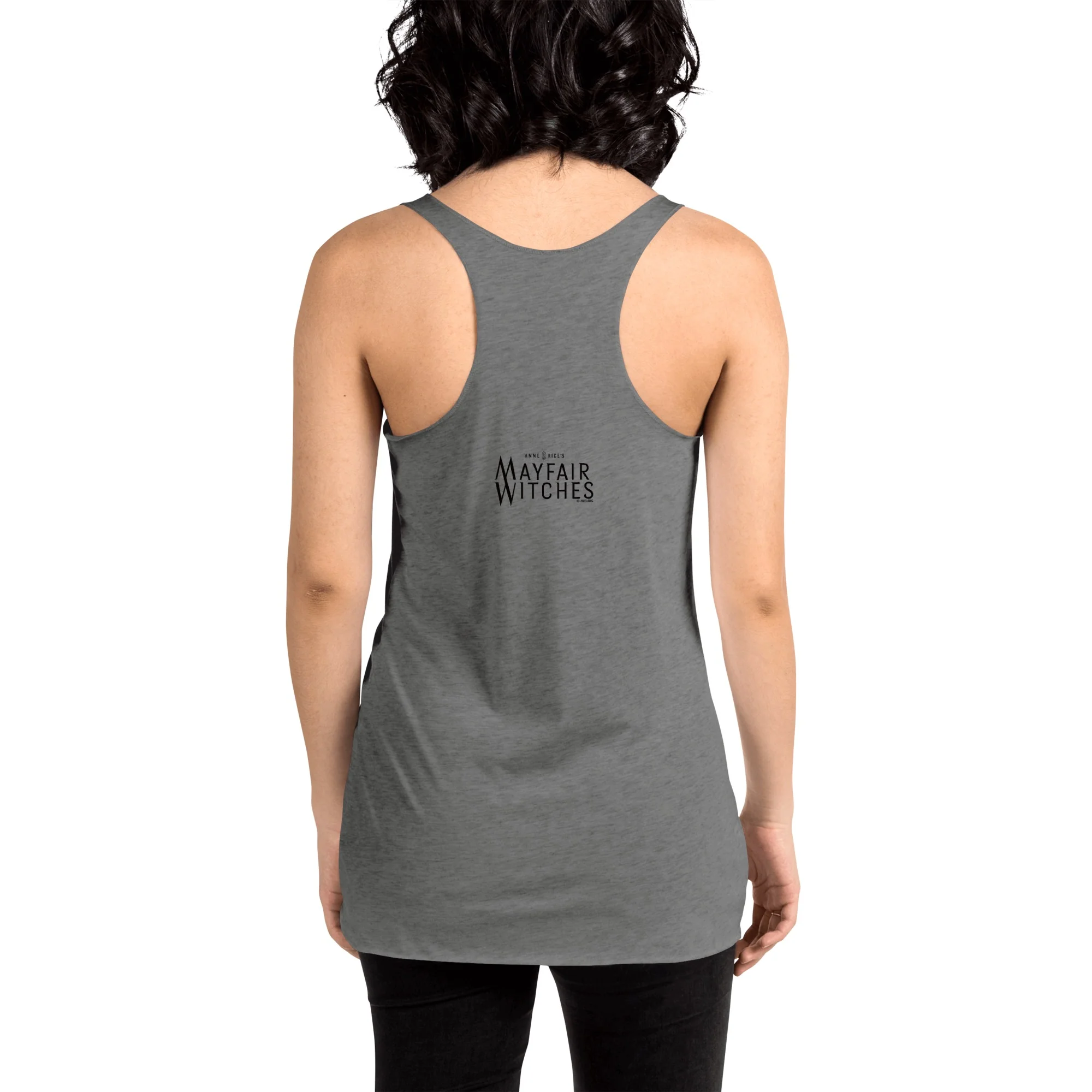 Anne Rice's Mayfair Witches Skeleton Key Women's Tri-Blend Racerback Tank Top - Image 5
