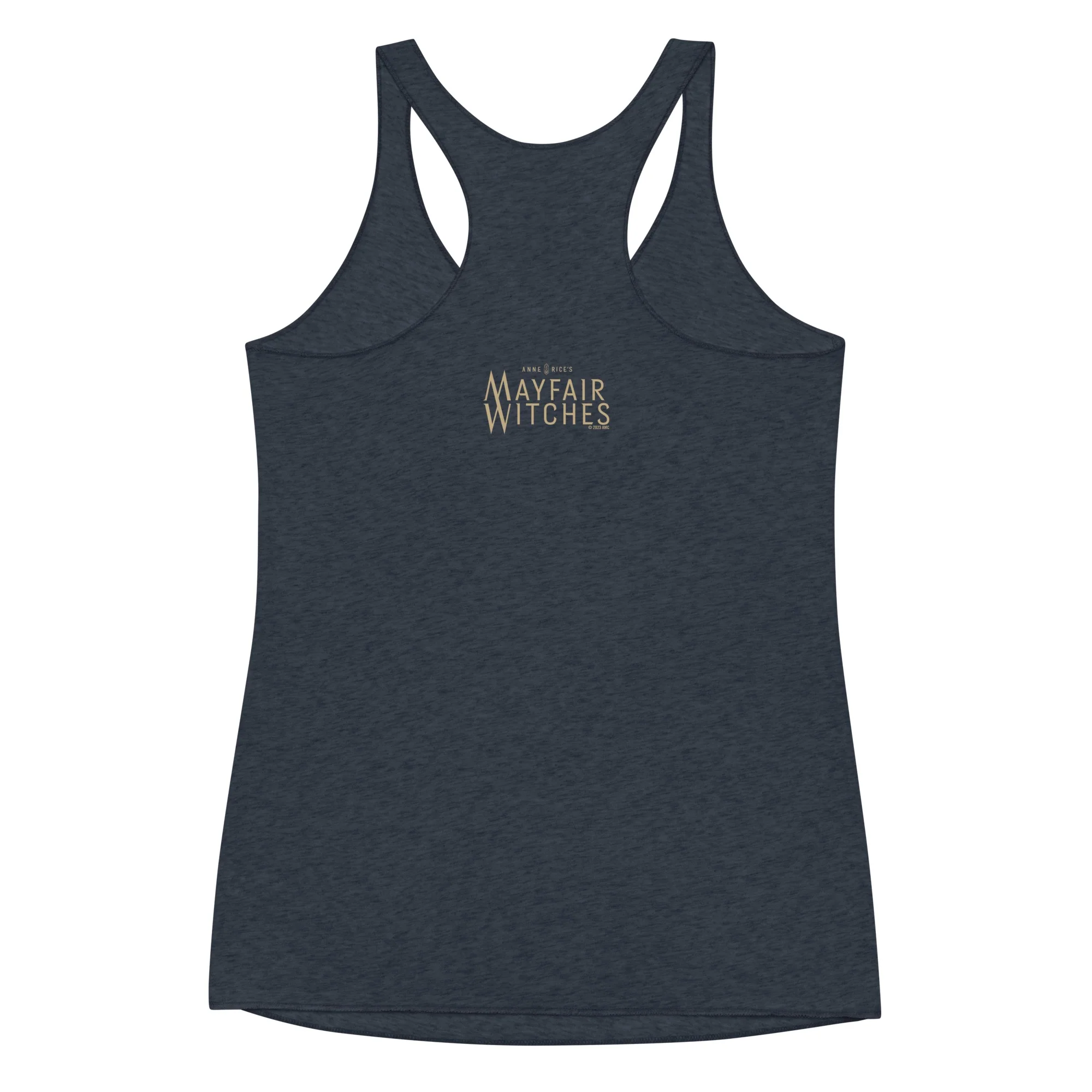 Anne Rice's Mayfair Witches Skeleton Key Women's Tri-Blend Racerback Tank Top - Image 7