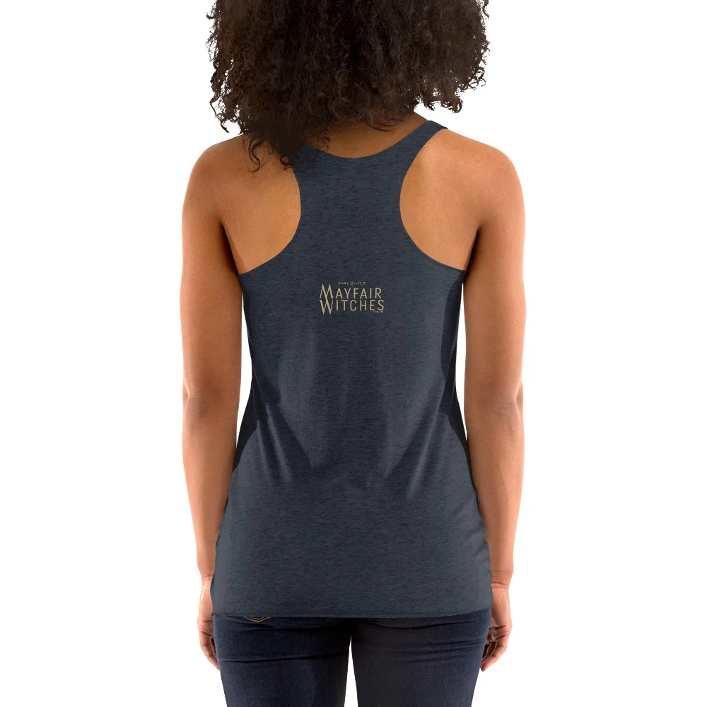 Anne Rice's Mayfair Witches Skeleton Key Women's Tri-Blend Racerback Tank Top - Image 9