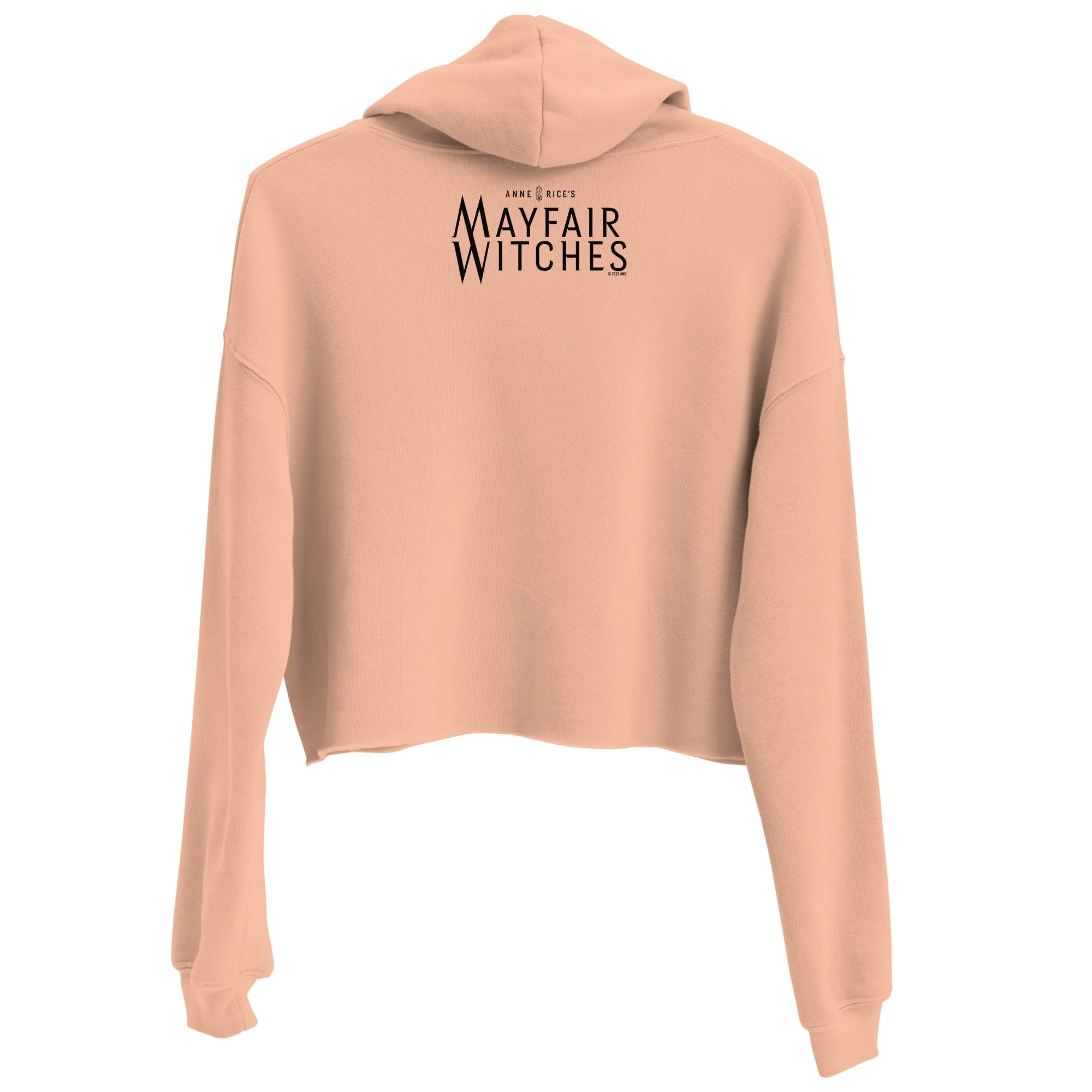 Anne Rice's Mayfair Witches Talamasca Women's Fleece Crop Hooded Sweatshirt - Image 8