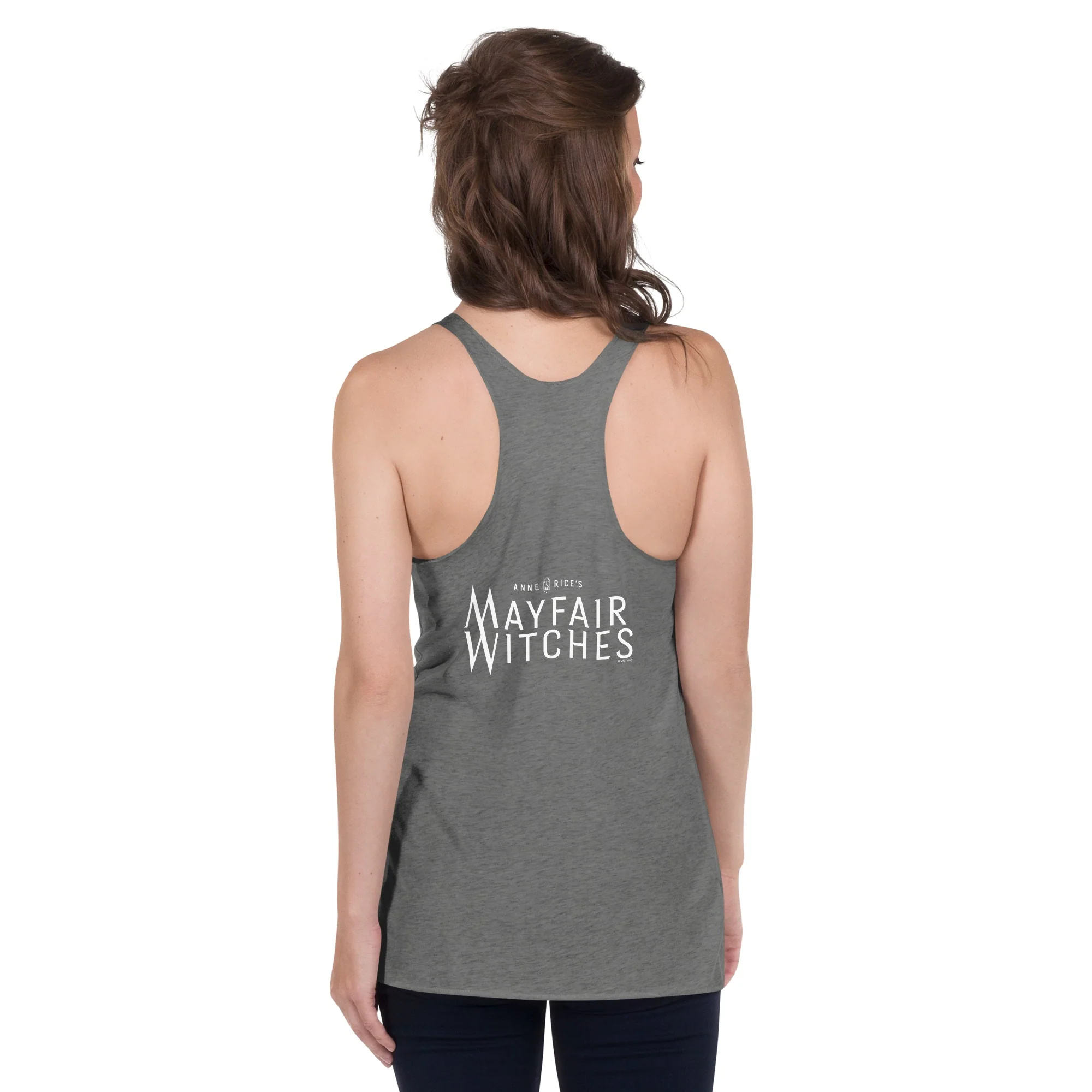 Anne Rice's Mayfair Witches Talamasca Women's Tri-Blend Racerback Tank Top - Image 6