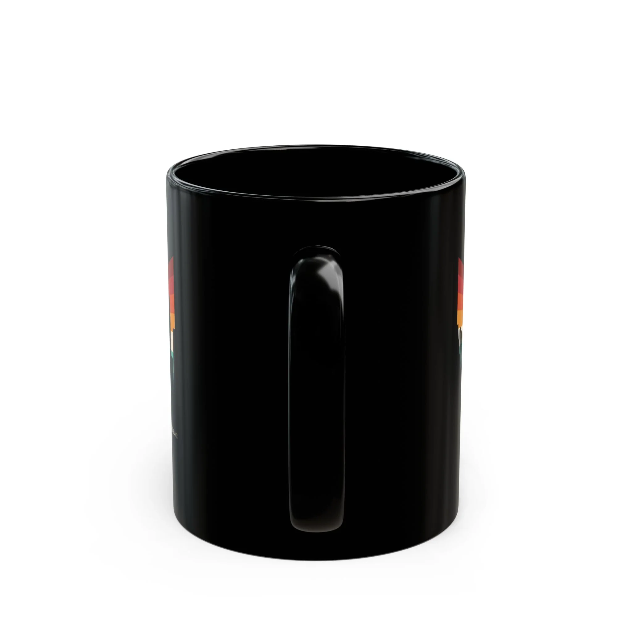 Dark Winds Retro Skyline Logo Mug - Image 4
