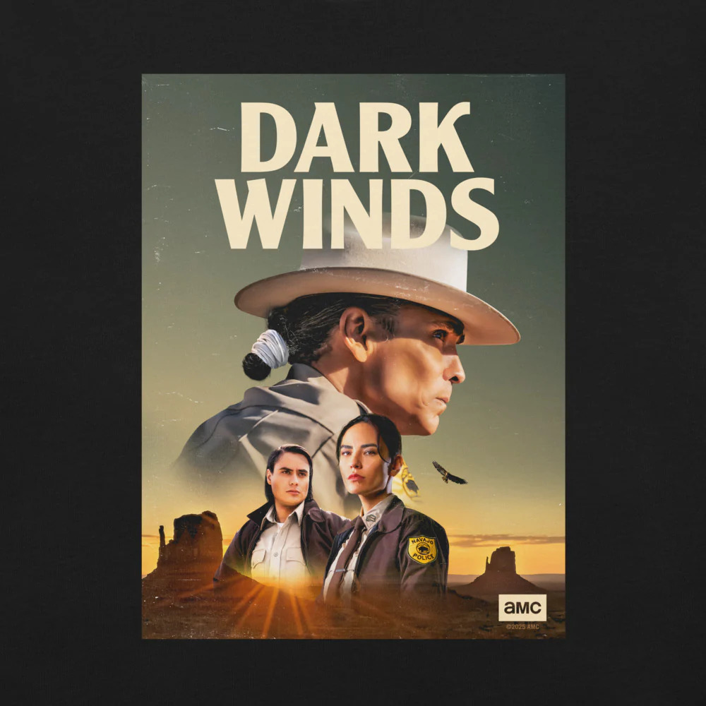 Dark Winds Season 2 Key Art Adult Short Sleeve T-Shirt - Image 2