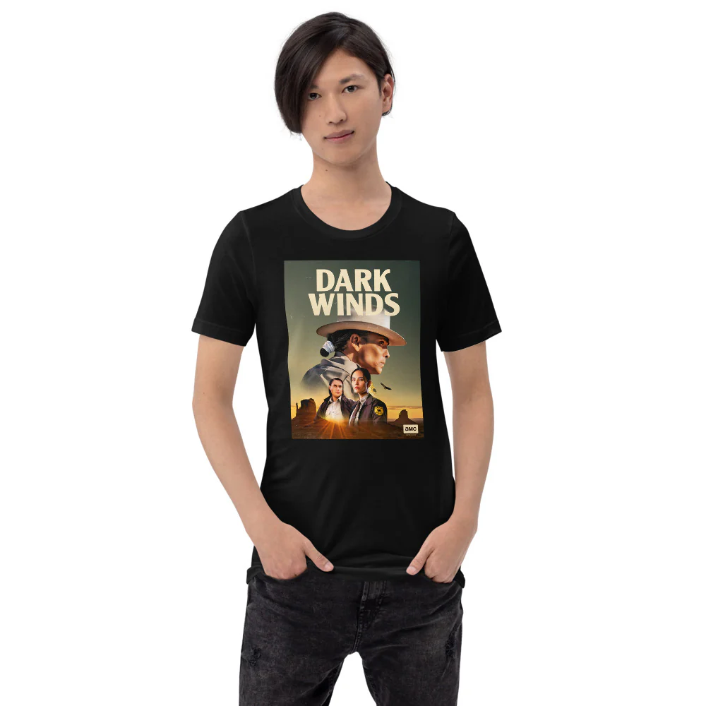 Dark Winds Season 2 Key Art Adult Short Sleeve T-Shirt - Image 3