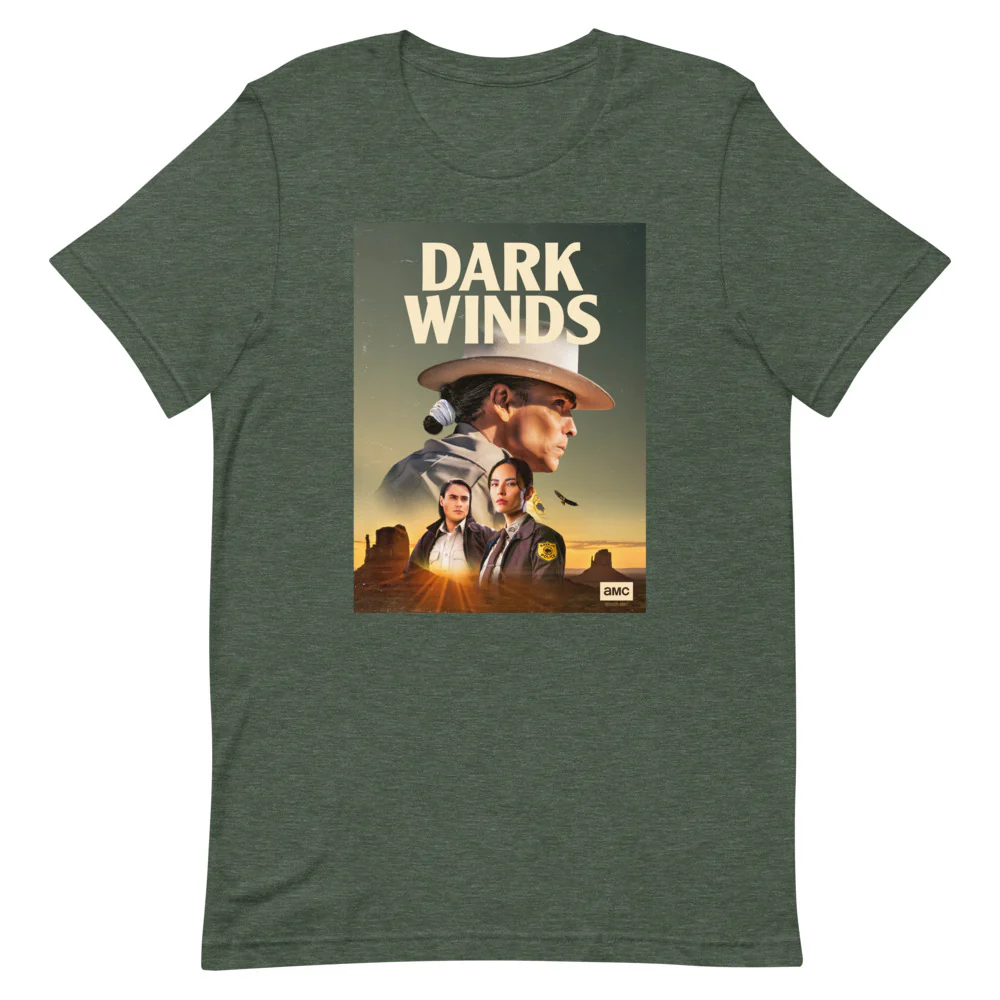 Dark Winds Season 2 Key Art Adult Short Sleeve T-Shirt - Image 4