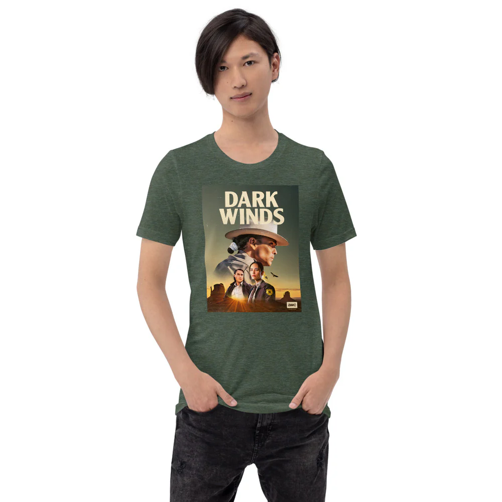 Dark Winds Season 2 Key Art Adult Short Sleeve T-Shirt - Image 6