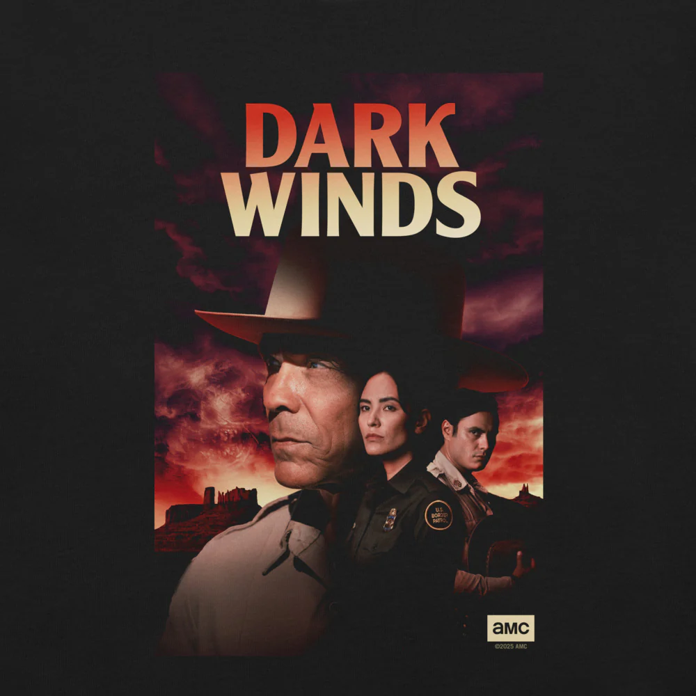 Dark Winds Season 3 Key Art Adult T-Shirt - Image 2