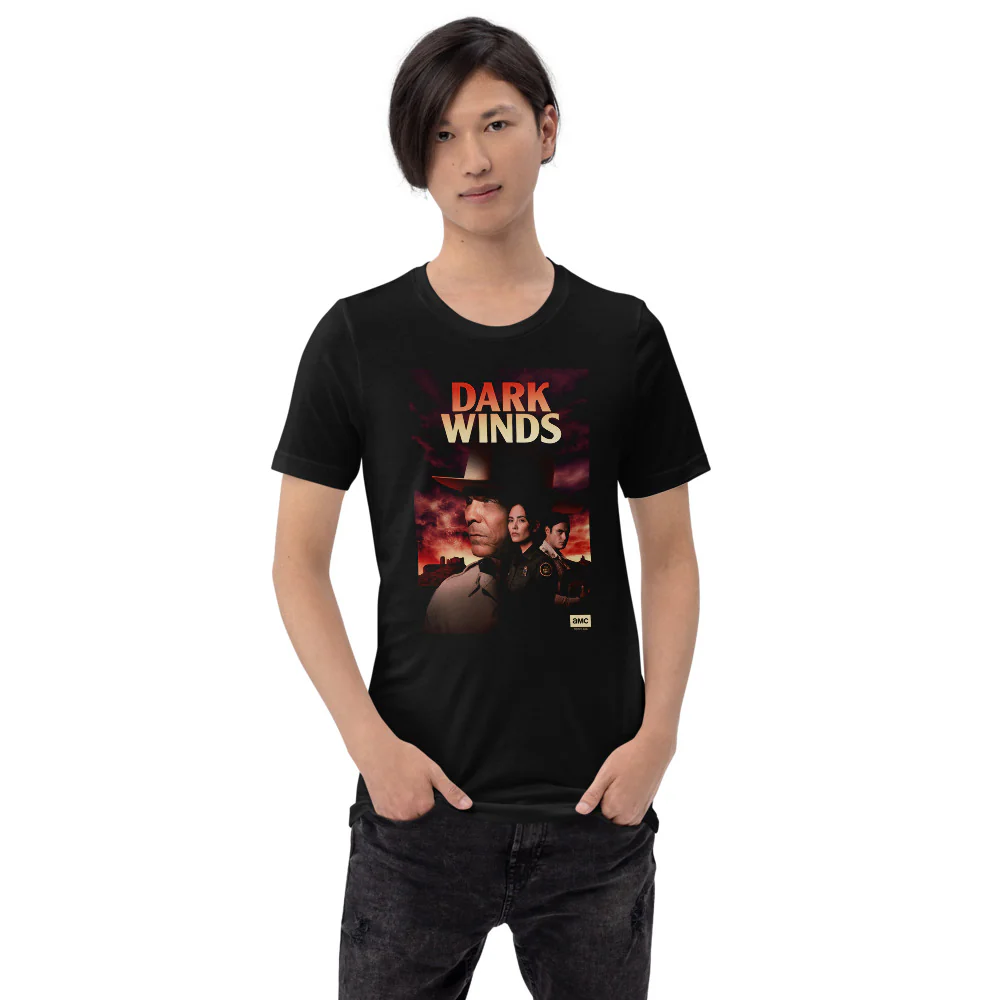 Dark Winds Season 3 Key Art Adult T-Shirt - Image 3
