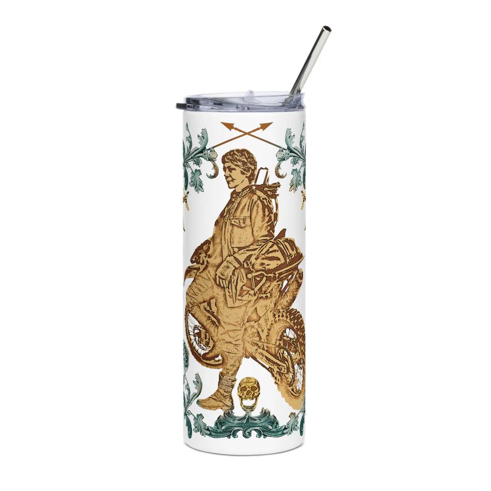 The Walking Dead: Daryl Dixon Carol Renaissance Stainless Steel Tumbler - Image 3