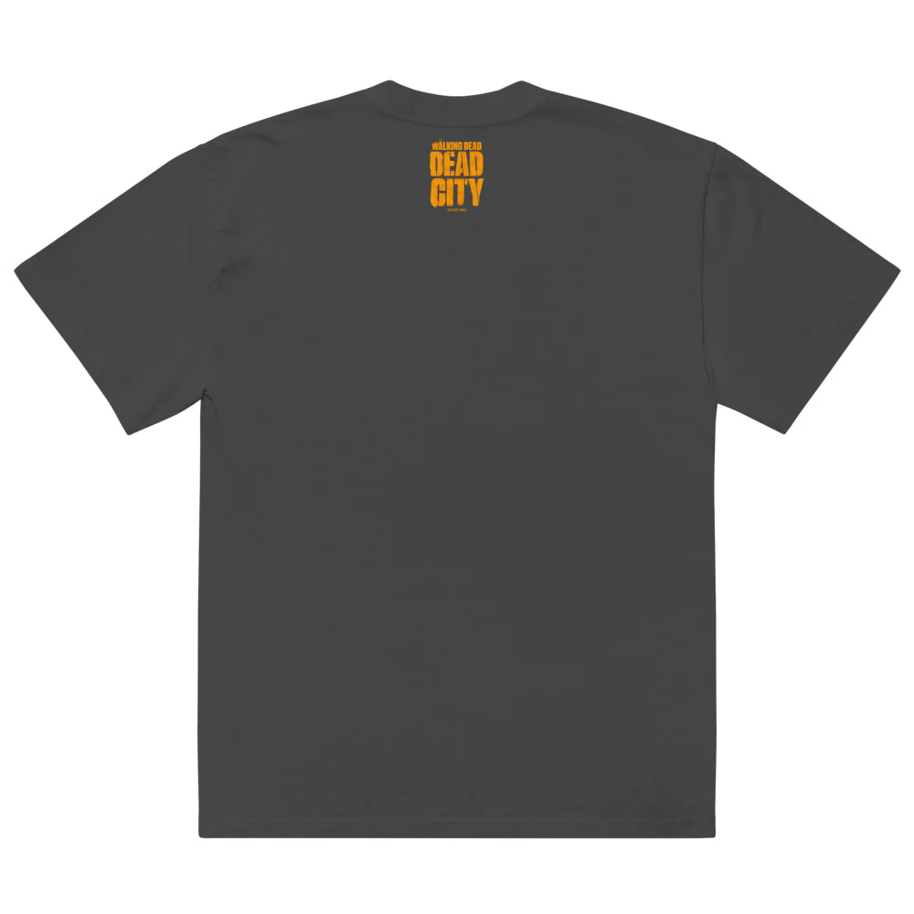 Dead City Season 2 Sewer Slugger Oversized Faded T-Shirt - Image 2