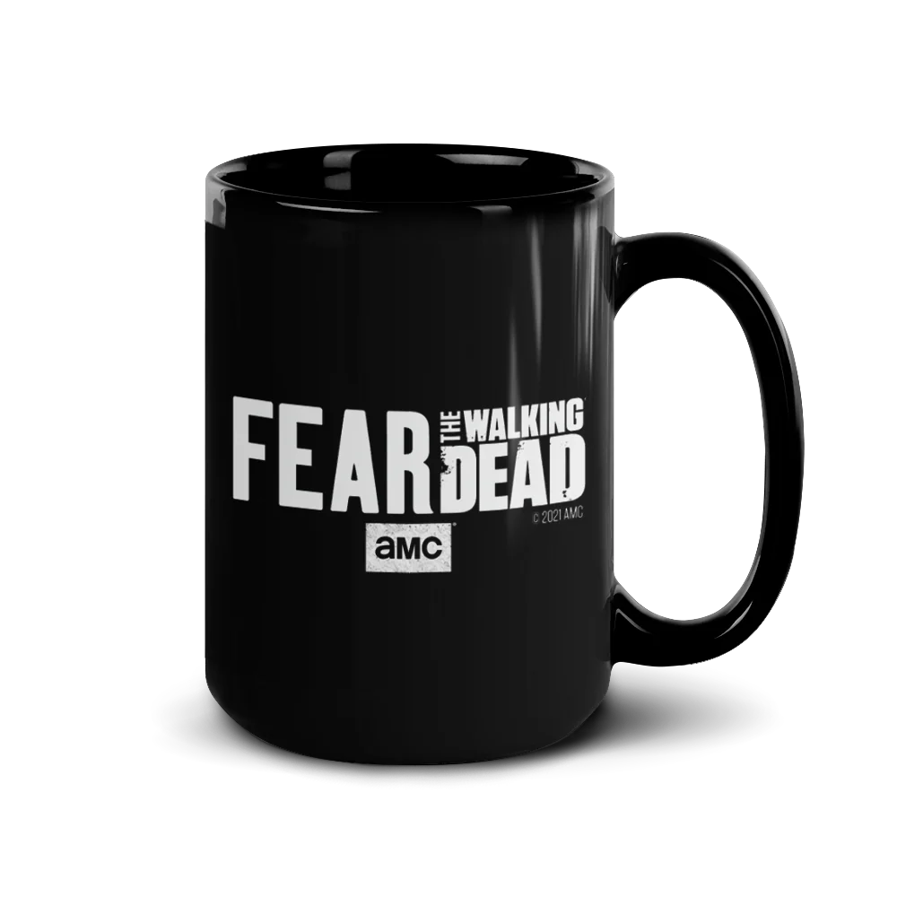Fear The Walking Dead Just Us Black Mug - Image 4