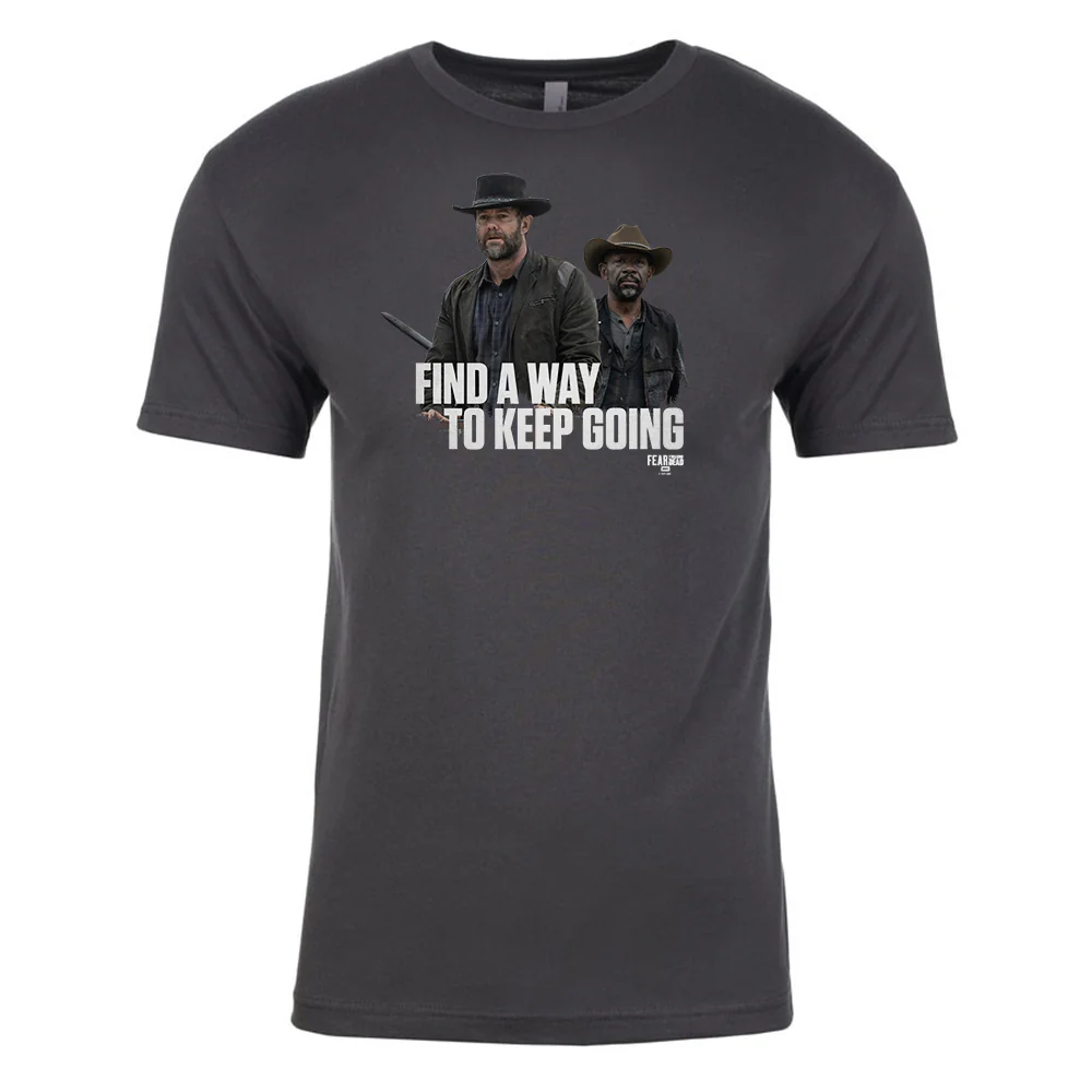 Fear The Walking Dead Keep Going Adult Short Sleeve T-Shirt - Image 3