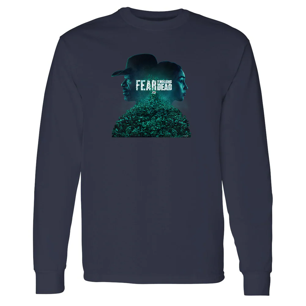 Fear The Walking Dead Key Art Adult Long Sleeve T-Shirt - Image 3