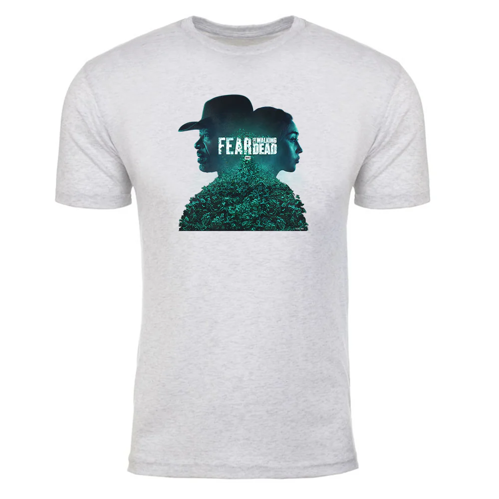 Fear The Walking Dead Key Art Men's Tri-Blend T-Shirt - Image 4