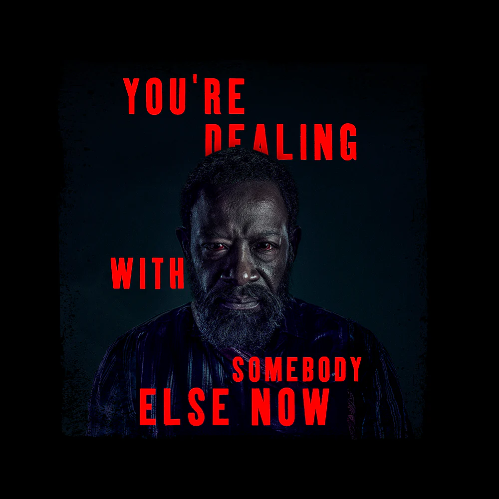 Fear The Walking Dead Season 6 Morgan Quote Black Mug - Image 2