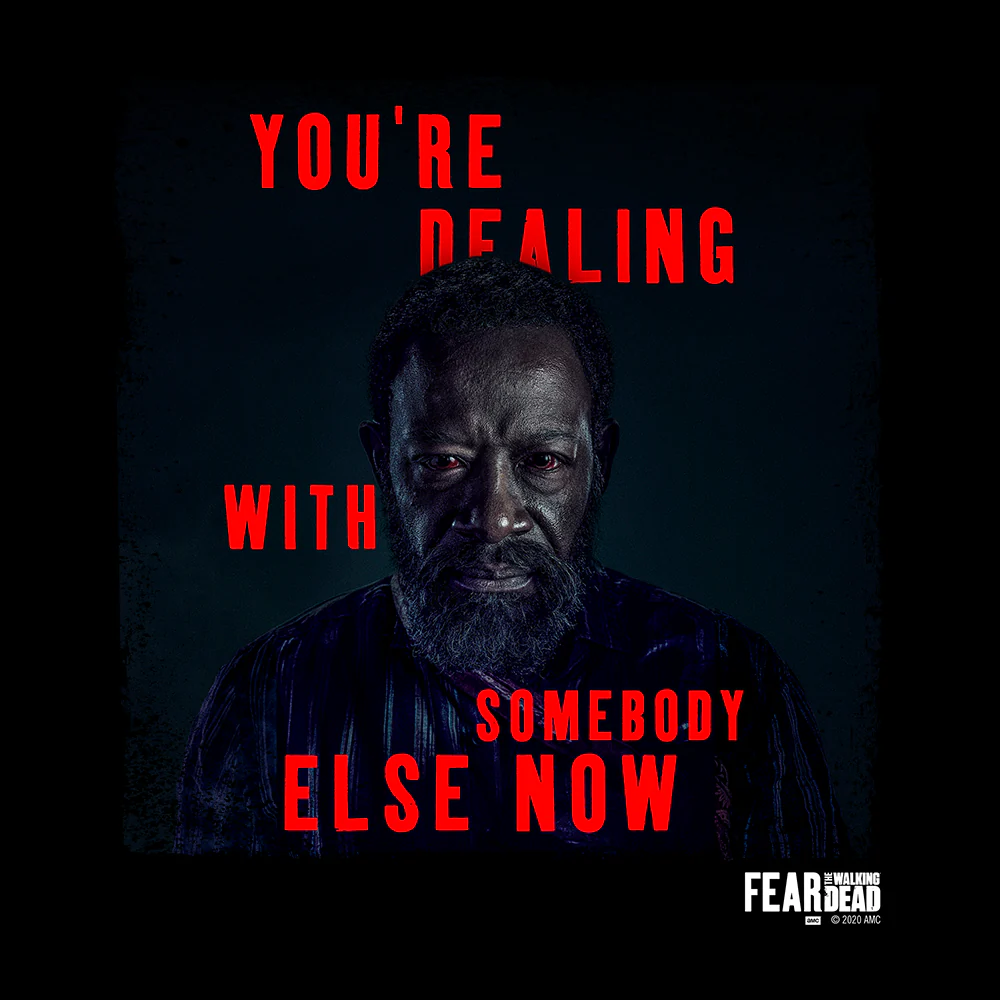 Fear The Walking Dead Season 6 Morgan Quote Women's Short Sleeve T-Shirt - Image 2