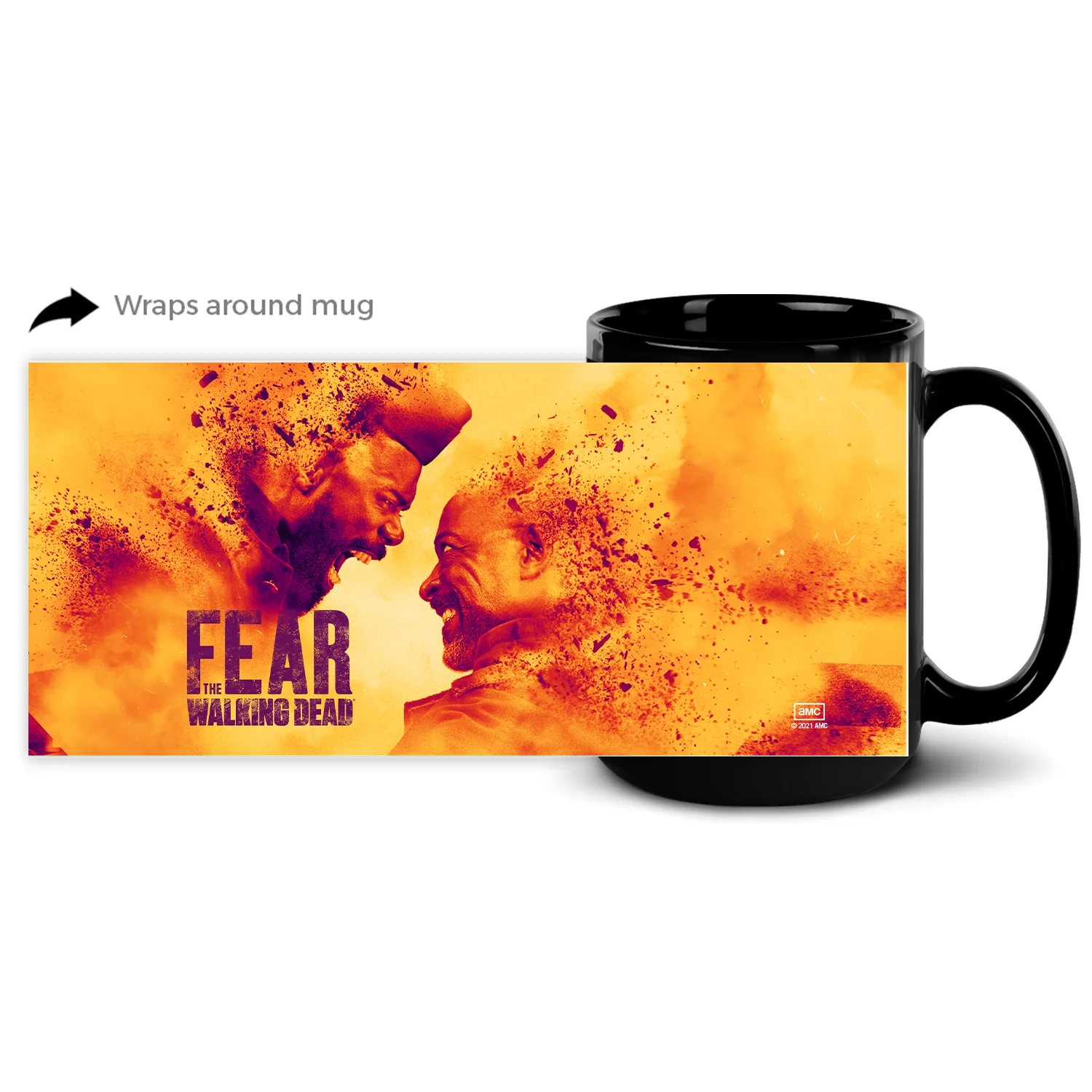 Fear The Walking Dead Season 7 Key Art Black Mug - Image 2