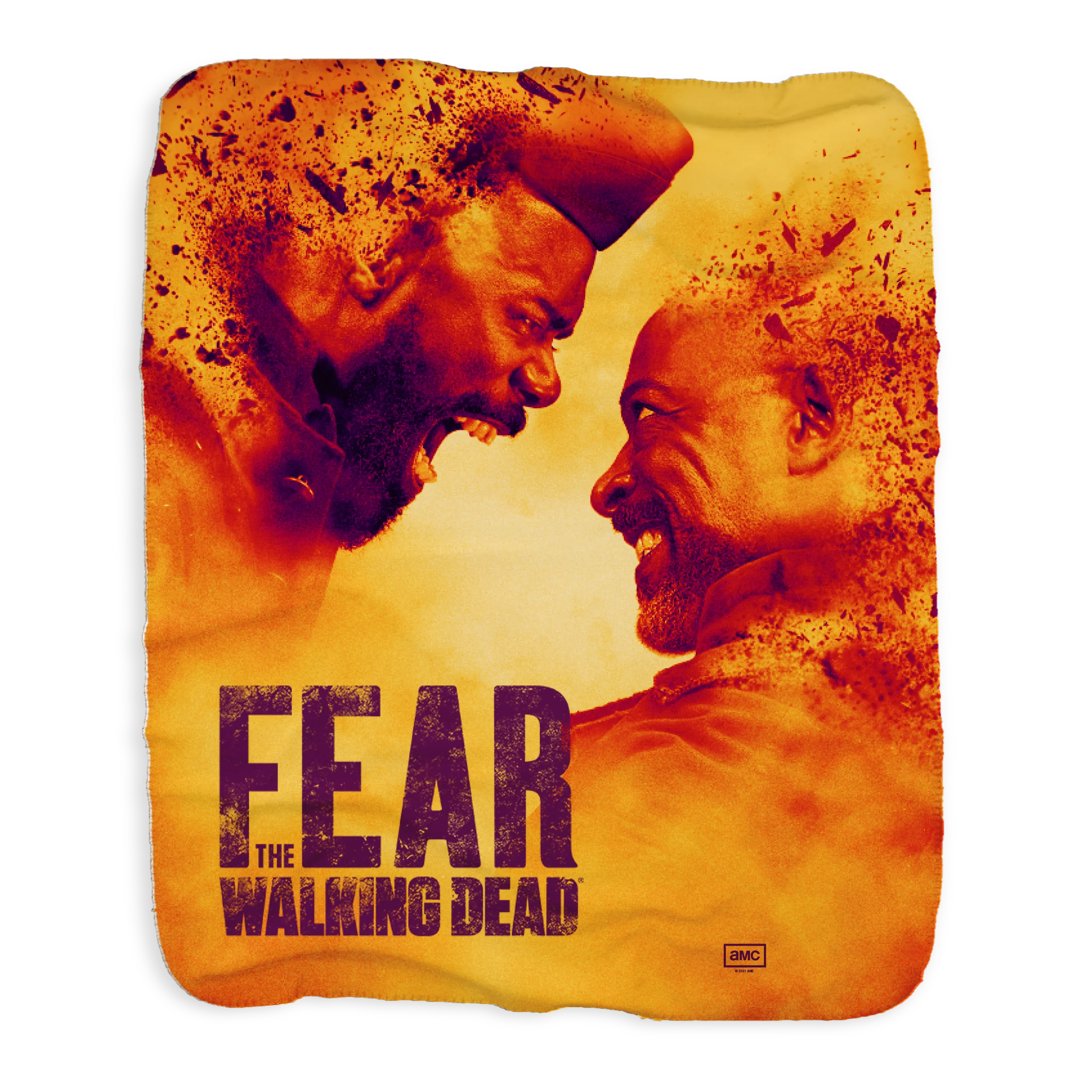 Fear The Walking Dead Season 7 Key Art Sherpa Blanket - Image 3