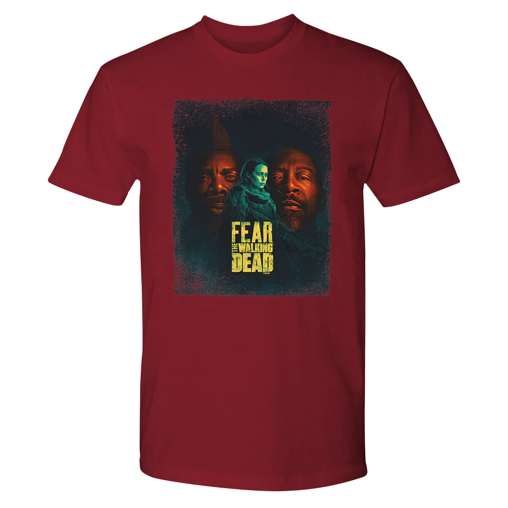 Fear The Walking Dead Season 7B Key Art Adult Short Sleeve T-Shirt - Image 4
