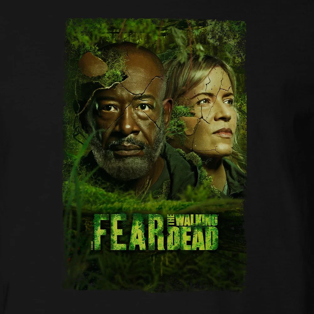 Fear The Walking Dead Season 8A Key Art Adult Short Sleeve T-Shirt - Image 2