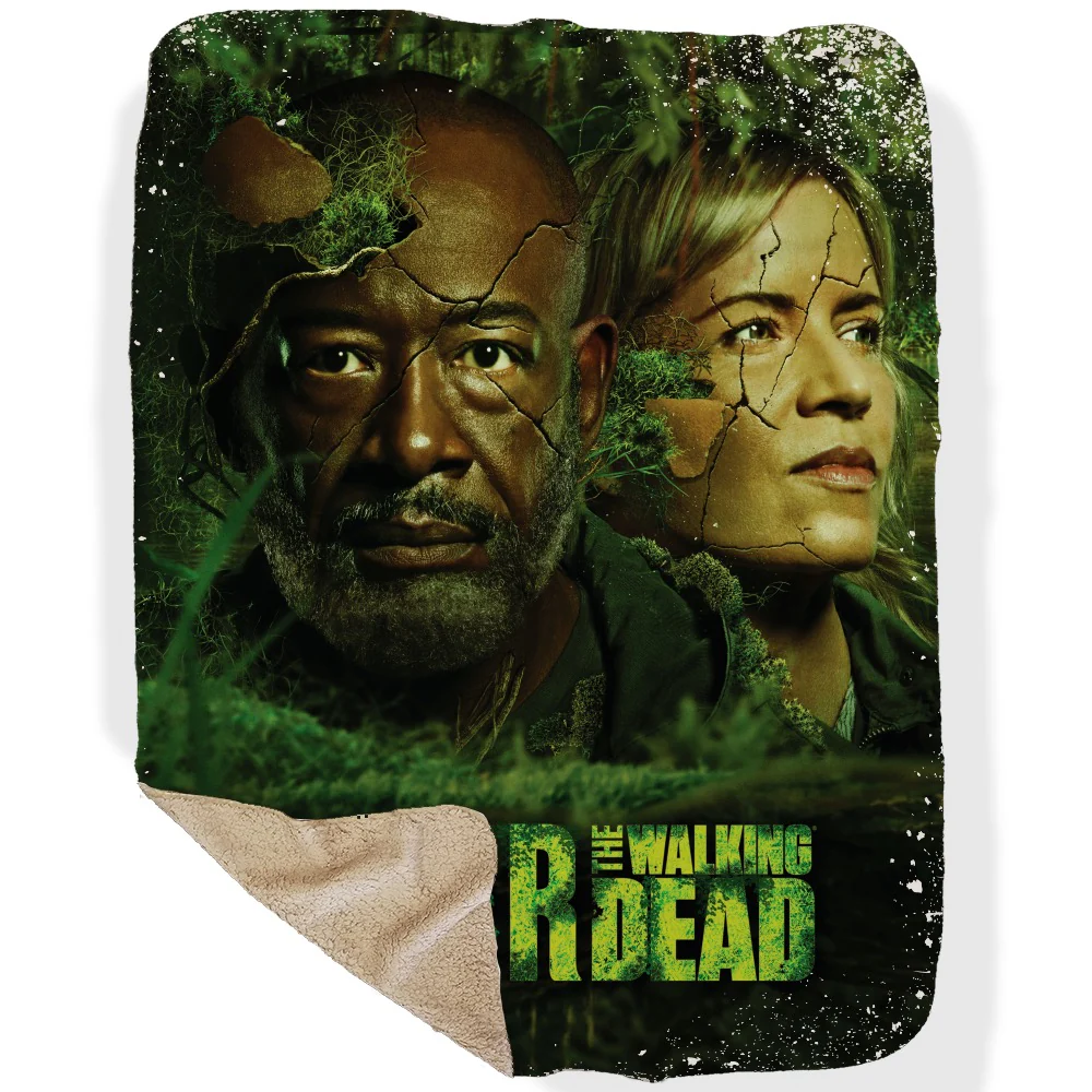 Fear The Walking Dead Season 8A Key Art Sherpa Blanket - Image 2