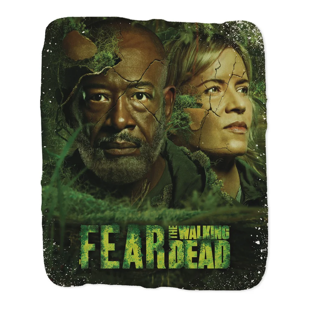 Fear The Walking Dead Season 8A Key Art Sherpa Blanket - Image 3