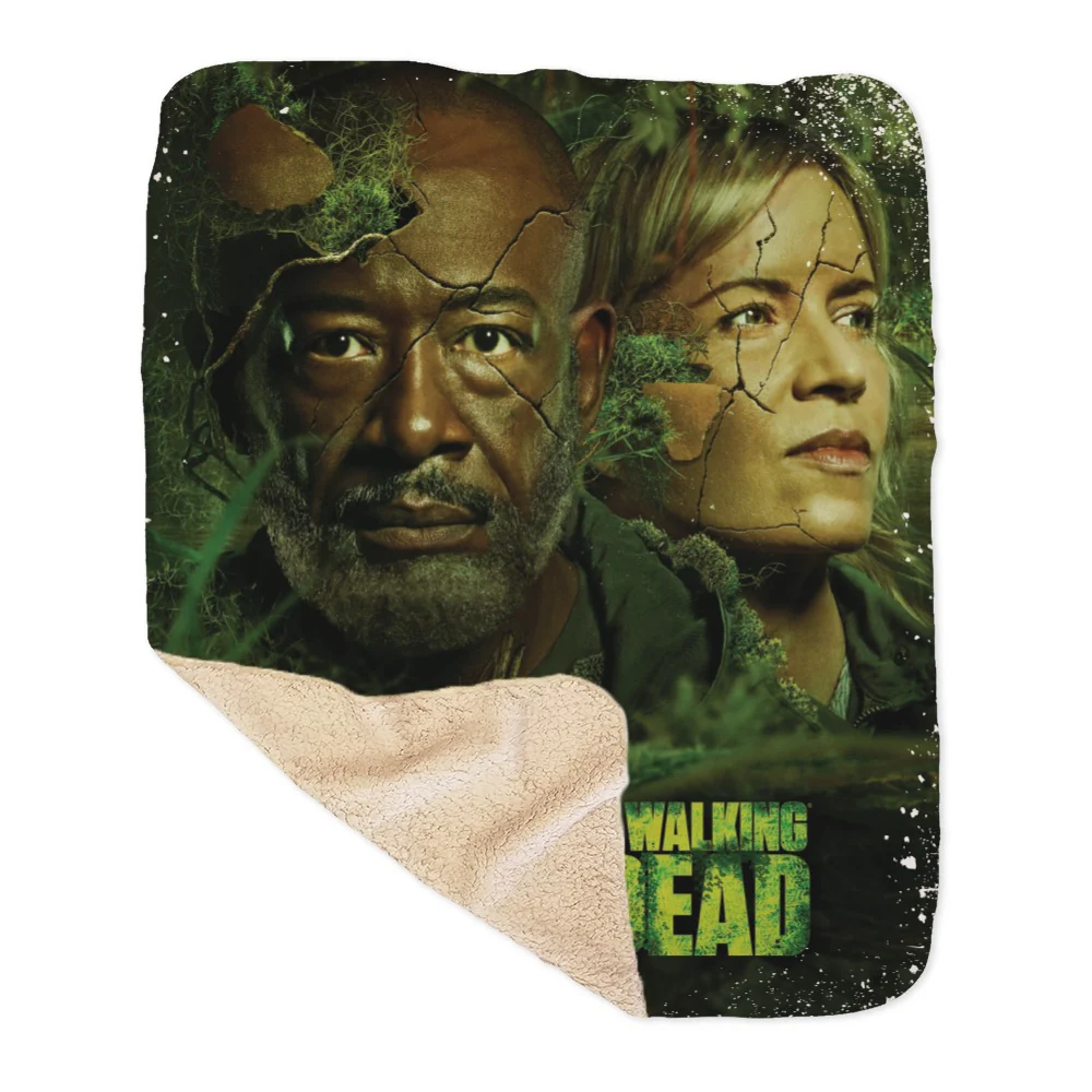 Fear The Walking Dead Season 8A Key Art Sherpa Blanket - Image 4