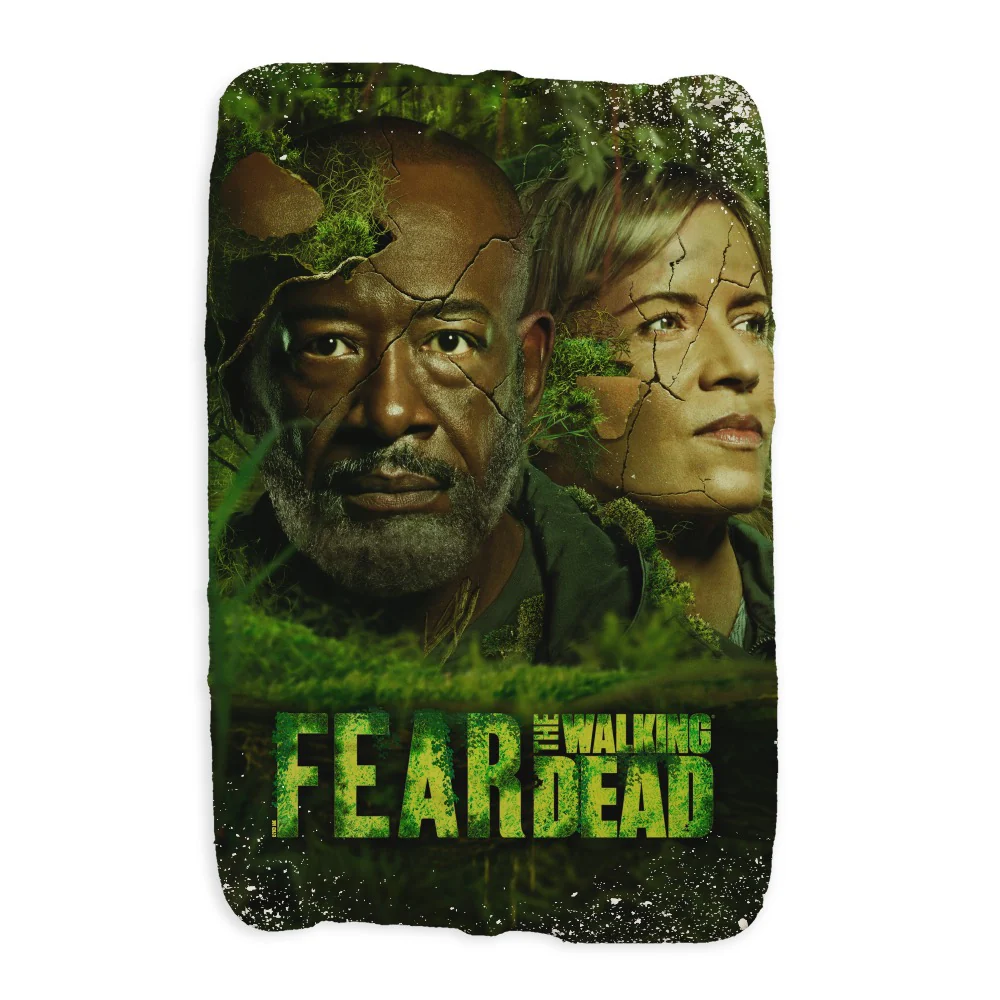 Fear The Walking Dead Season 8A Key Art Sherpa Blanket - Image 5