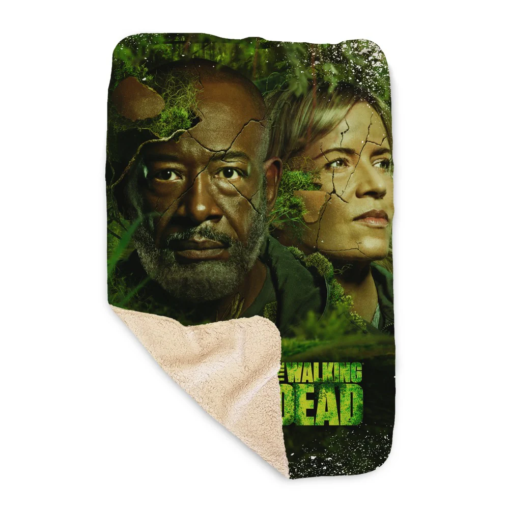Fear The Walking Dead Season 8A Key Art Sherpa Blanket - Image 6