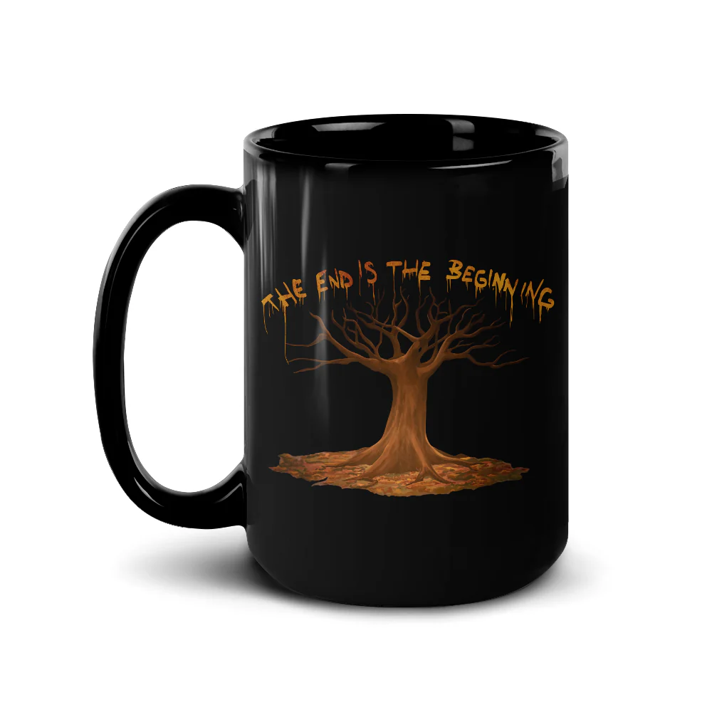 Fear The Walking Dead The End Is The Beginning Black Mug - Image 3