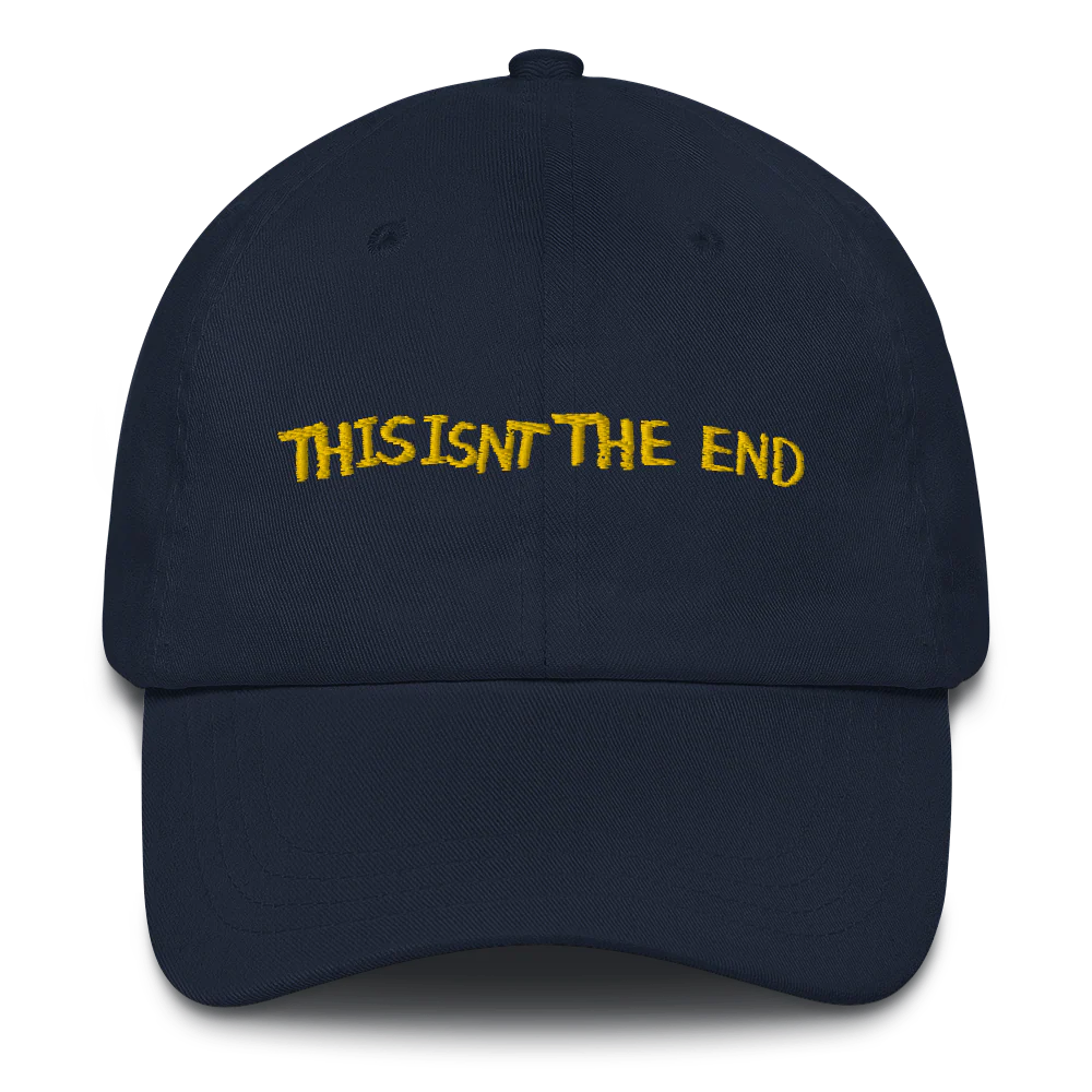 Fear The Walking Dead This Isn't The End Embroidered Hat - Image 3