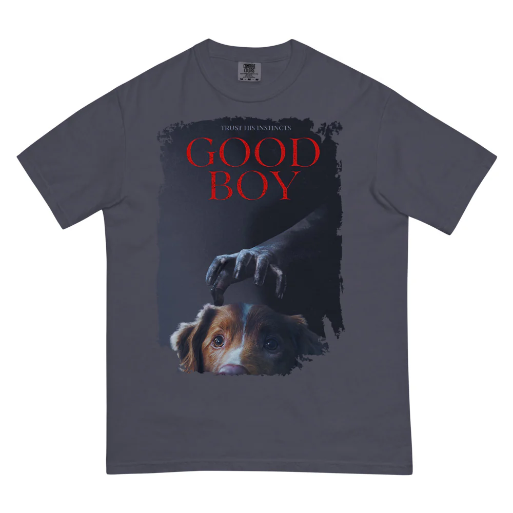 Good Boy Movie Key Art Comfort Colors T-Shirt - Image 7