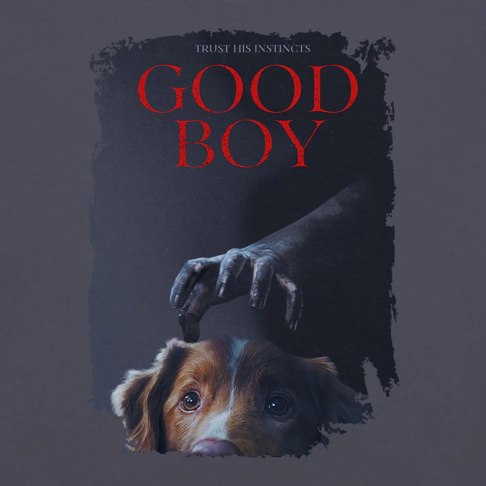 Good Boy Movie Key Art Comfort Colors T-Shirt - Image 8