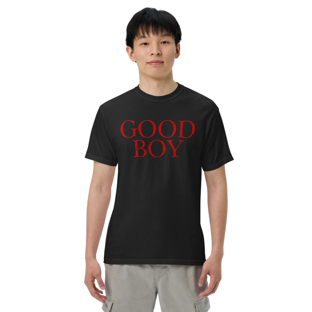 Good Boy Logo Comfort Colors T-Shirt - Image 3