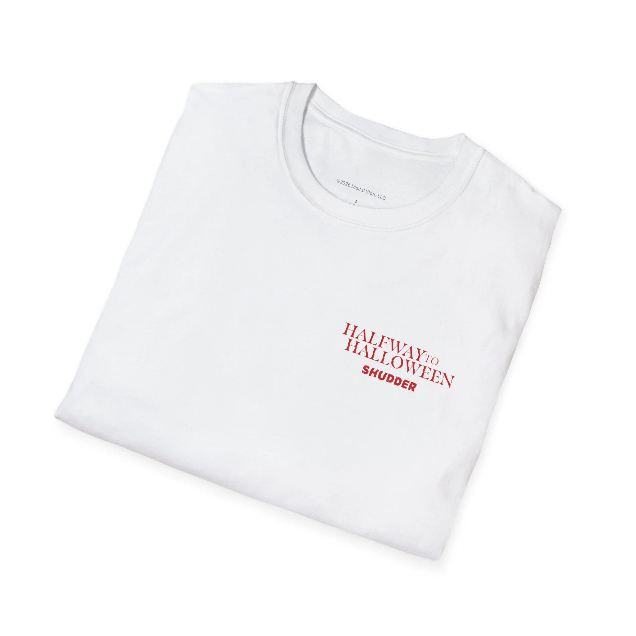 Halfway to Halloween Lawnmower Unisex Softstyle T-Shirt - Image 5
