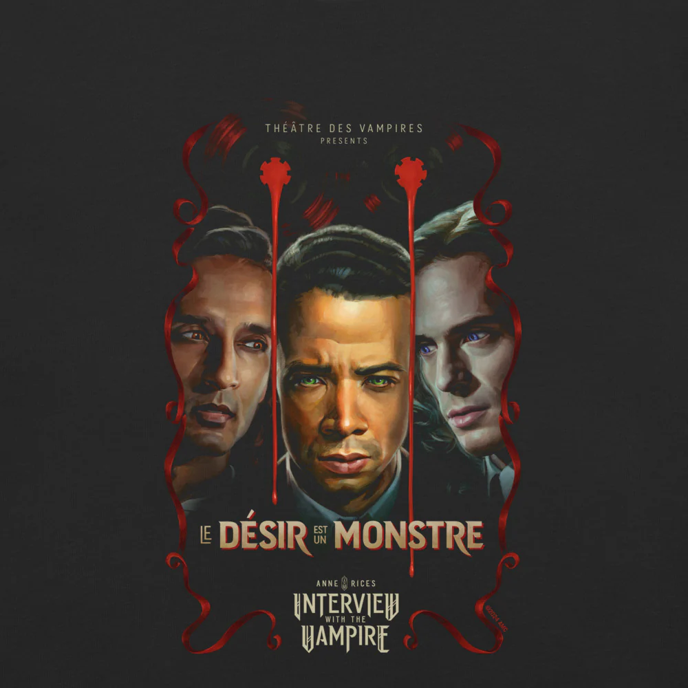 Interview with the Vampire Le Désir Comfort Colors T-Shirt - Image 2