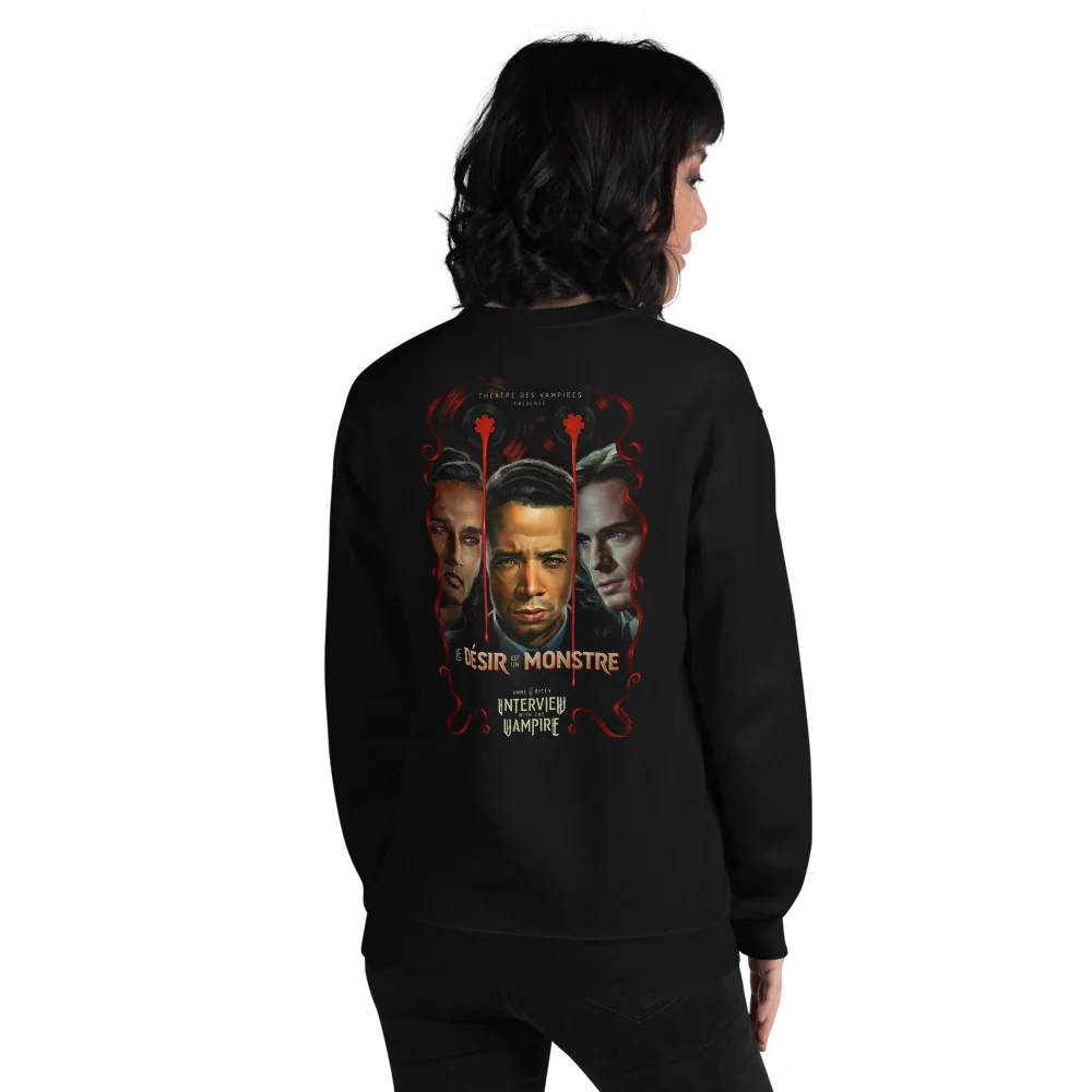 Interview with the Vampire Le Désir Crewneck Sweatshirt - Image 3
