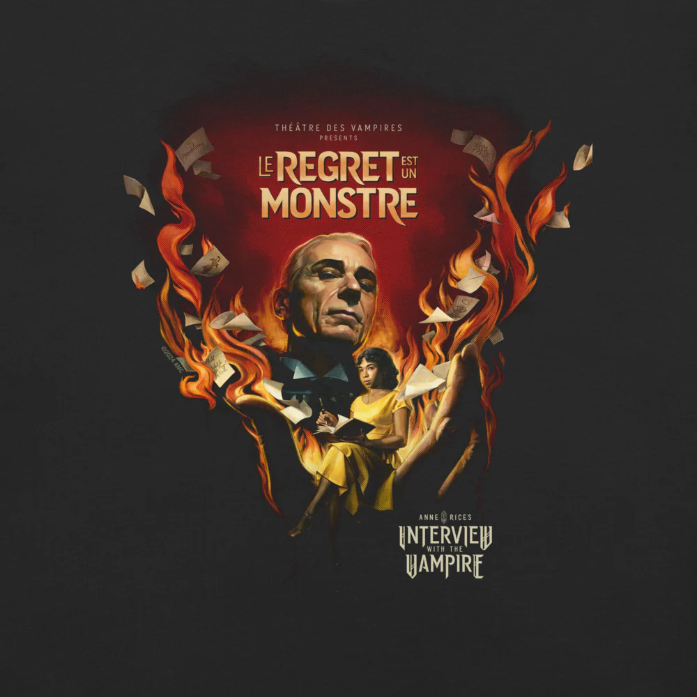 Interview with the Vampire Le Regret Comfort Colors T-Shirt - Image 2