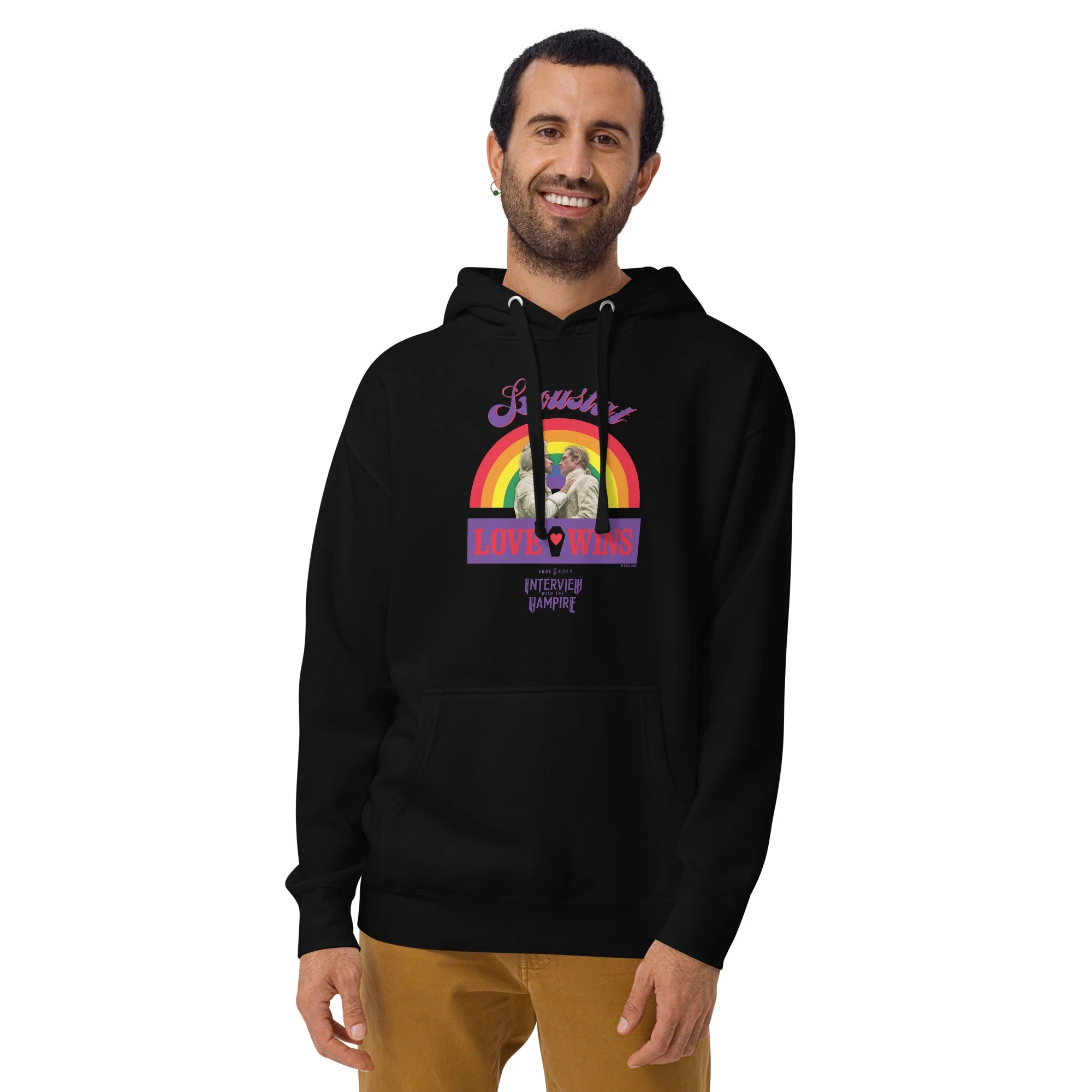Anne Rice's Interview With The Vampire Love Wins Adult Hoodie - Image 3