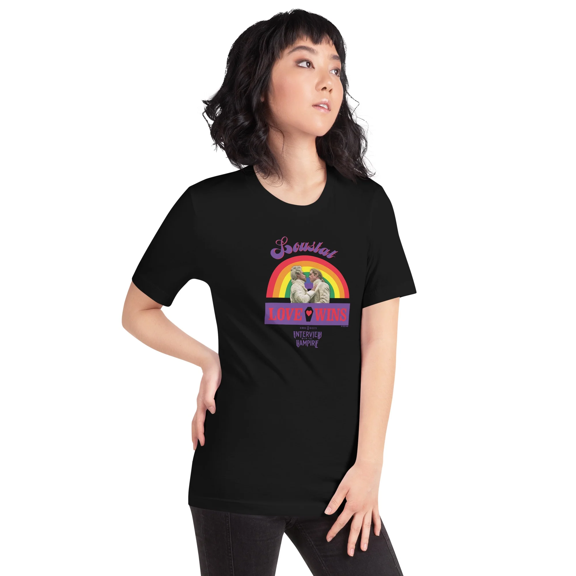 Anne Rice's Interview With The Vampire Love Wins Adult T-Shirt - Image 3