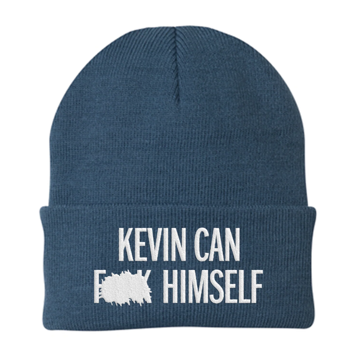 Kevin Can F**k Himself Logo Embroidered Beanie - Image 3