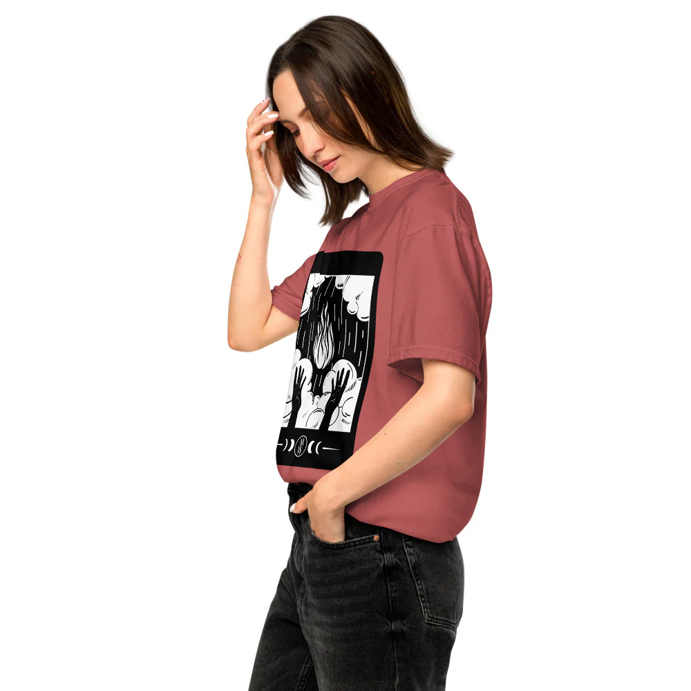 Mayfair Witches Tarot Comfort Colors T-Shirt - Image 3