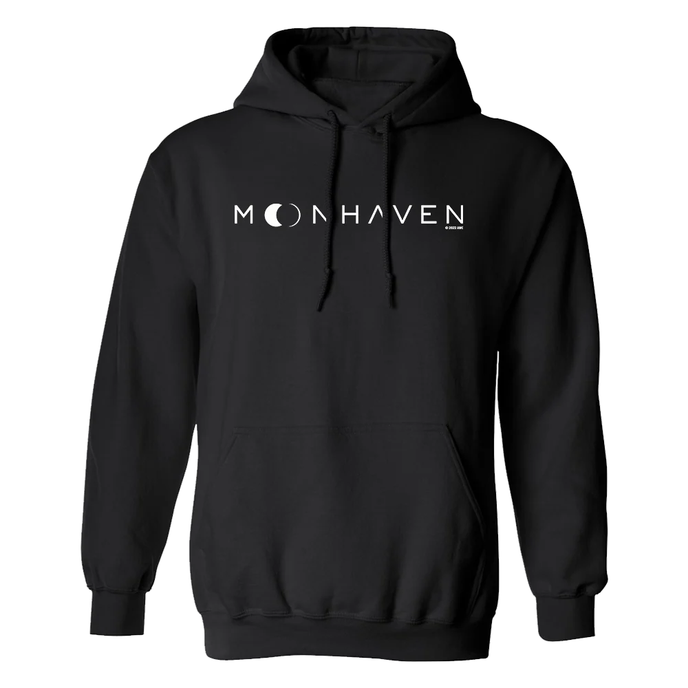 Moonhaven Logo Fleece Hooded Sweatshirt - Image 3