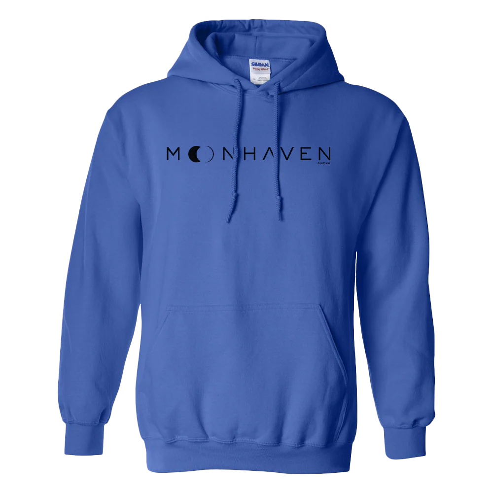 Moonhaven Logo Fleece Hooded Sweatshirt - Image 4